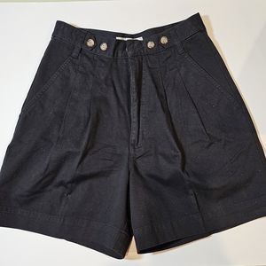 Geoffrey Beene Sport Black Cotton Shorts -Size 4
